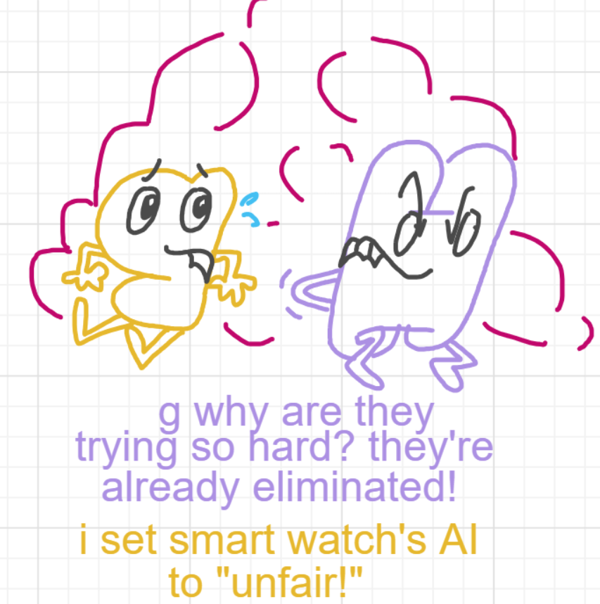 A panel from I've Been Everywhere, Man, episode nine of the Board Boards object show by Furretwalk/WalkingFurret.